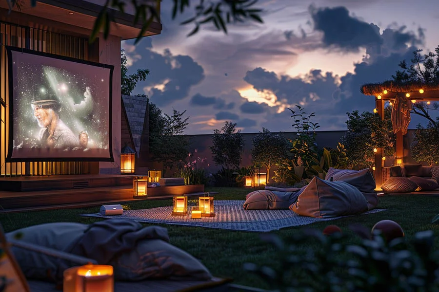movie room projector
